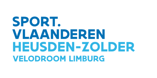 sport vlaanderen velodroom logo links uitgelijnd